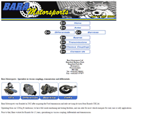 Tablet Screenshot of baramotorsports.com